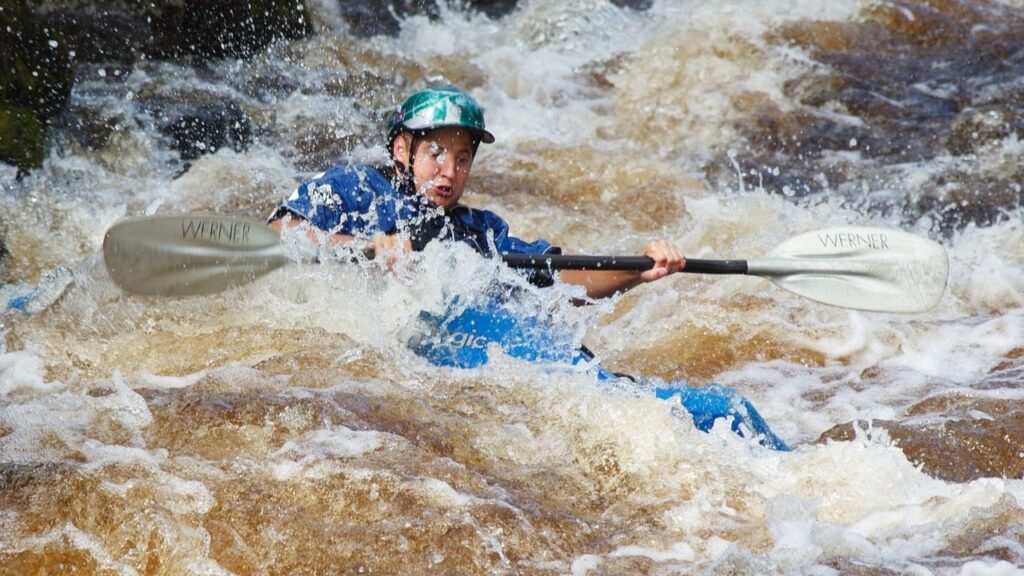 kayaking